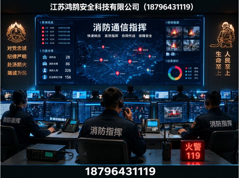 铁岭应急指挥系统展示图